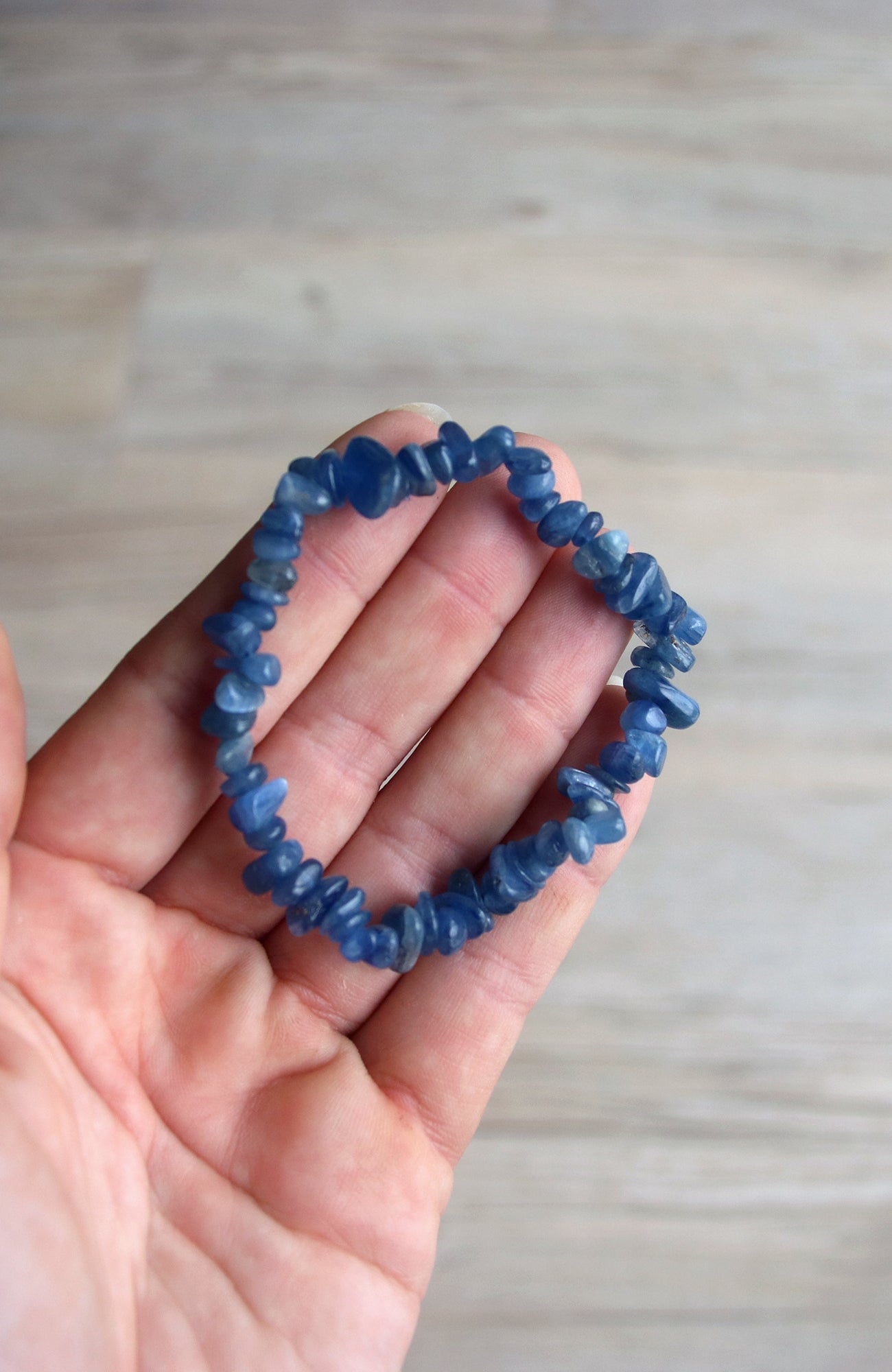 Kyanite Chip Bracelet